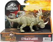Figurki dla dzieci - Mattel Figurka Jurassic World Fierce Force Styracosaurus GWN31/HCL87 HCL87 - miniaturka - grafika 1