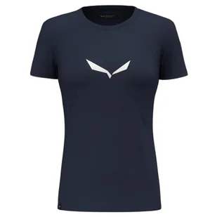 Salewa Damska koszulka Solid Dry W - Koszulki i topy damskie - miniaturka - grafika 1