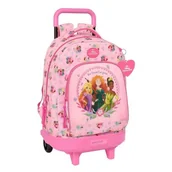 Torebki damskie - Torba szkolna z kółkami Disney Princess Różowy 33 x 45 x 22 cm - miniaturka - grafika 1