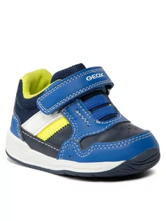 Buty dla chłopców - Geox Sneakersy B Rishon B. A B250RA 0BC14 C4502 Niebieski - grafika 1