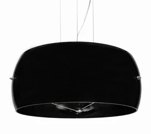 Lumina Deco Nowoczesna Lampa Wisząca Czarna Stilio D50 - Lampy sufitowe - miniaturka - grafika 1