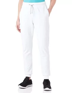 Spodnie damskie - CMP Damskie spodnie dresowe Strecth French Terry, białe, 44 - grafika 1
