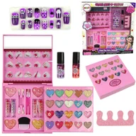 Zabawy w naśladowanie dorosłych - Zestaw piękności duża paletka - Leantoys - miniaturka - grafika 1