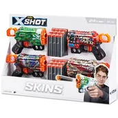 Zabawki militarne - Zestaw wyrzutni Skins Menace 24 strzałki - miniaturka - grafika 1