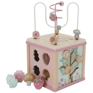 Zabawki interaktywne dla dzieci - Drewniana kostka edukacyjna Fairy Garden, Little Dutch - miniaturka - grafika 1