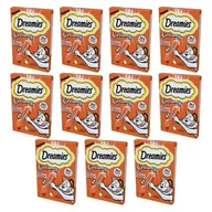 Przysmaki dla kotów - Przysmak dla kota DREAMIES Creamy Kurczak (44 x 10 g) - miniaturka - grafika 1