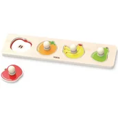 Puzzle - VIGA Drewniane Pierwsze Puzzle Z Uchwytami - Owoce - miniaturka - grafika 1