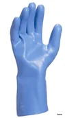 Rękawice robocze - DELTAPLUS VENIZETTE VE920 RĘKAWICE Z LATEKSU NA WKŁADZIE Z DŻERSEJU, DŁ. 30 CM (NIEBIESKI, 7/8) - miniaturka - grafika 1