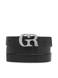 Gino Rossi Pasek Damski BLYL23007 Czarny - Paski - miniaturka - grafika 1