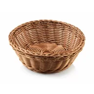 Pudła i pojemniki do przechowywania - Mondex Okrągły koszyk Sino Brązowy - miniaturka - grafika 1