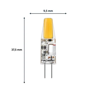 Żarówka LED Philips z trzonkiem sztyftowym LED G4 1,7W przezroczysta 2700K 12V - Żarówki LED - miniaturka - grafika 1