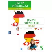 Książki do nauki języka niemieckiego - Punkt 5. Podręcznik i zeszyt ćwiczeń z płytą CD do języka niemieckiego dla klasy 5 szkoły podstawowej. Kurs dla początkujących i kontynuujących naukę - miniaturka - grafika 1
