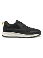 Trampki męskie - Geox Sneakersy w kolorze czarnym - miniaturka - grafika 1