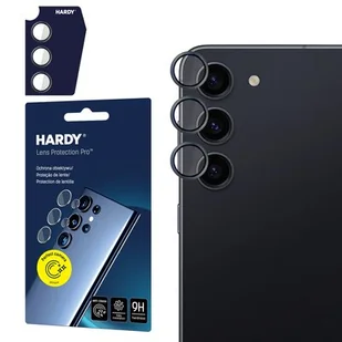 Szkło hartowane na obiektyw 3MK Hardy Lens Protection Pro do Samsung Galaxy S24+ Czarny - Pozostałe akcesoria do telefonów - miniaturka - grafika 1