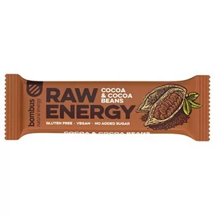 Bombus Baton Raw Energy 50 g - Batony proteinowe - miniaturka - grafika 1