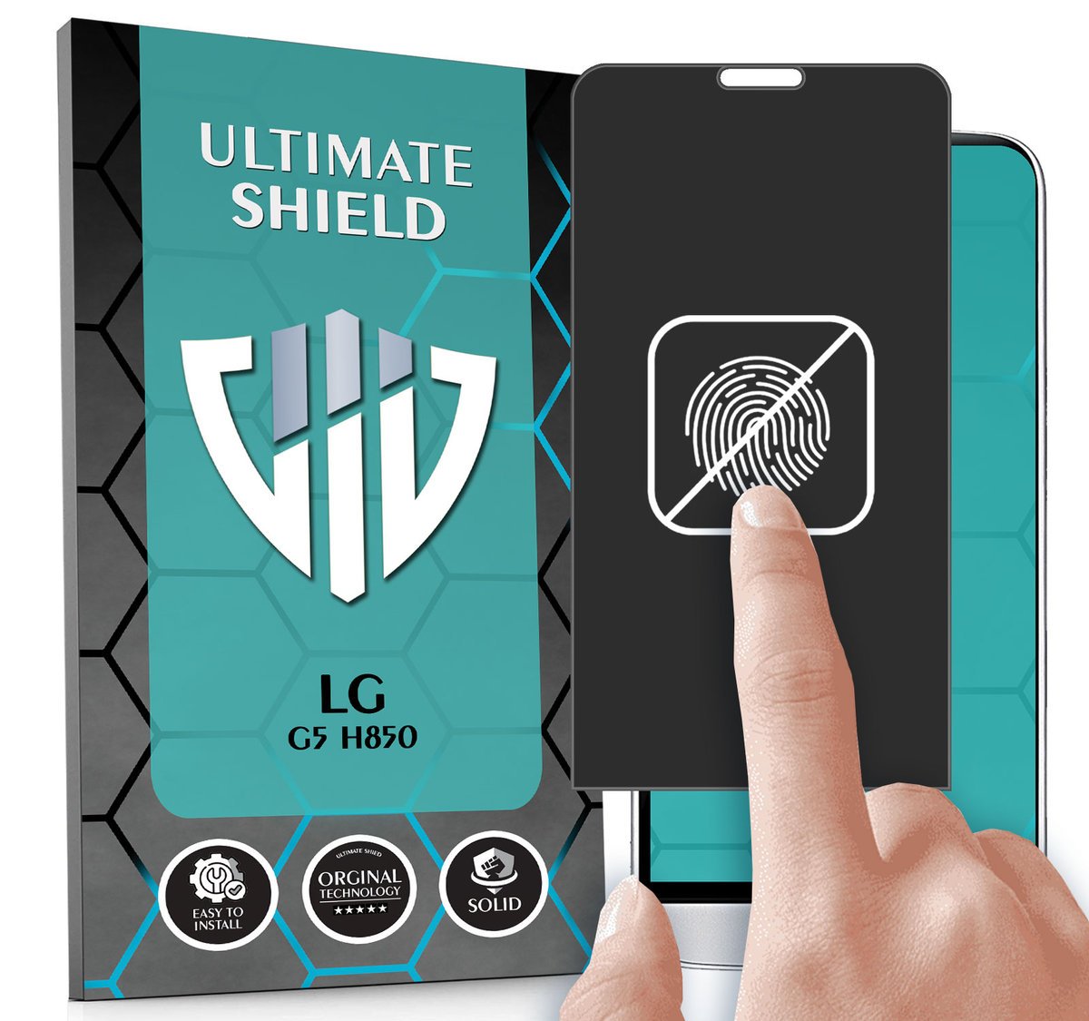 FOLIA DO LG G5 H850 HYDROŻELOWA MATOWA BRAK ODCISKÓW CAŁY EKRAN 5D