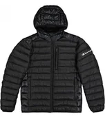 Kurtki męskie - KURTKA męska CHAMPION czarna 220340-KK001 zimowa puchowa na zimę M - miniaturka - grafika 1