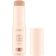 Podkłady do twarzy - Catrice Soft Glam Filter Stick podkład w sztyfcie 010 Fair Light 9 g - Podkład lub puder - miniaturka - grafika 1