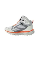 Moda i Uroda OUTLET - Jack Wolfskin Kobiety TERRAVENTURE TEXAPORE MID W buty do chodzenia, Srebro Szary, 37 EU - miniaturka - grafika 1