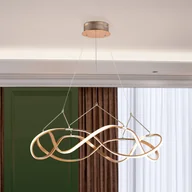 Lampy sufitowe - Schuller Valencia Lampa wisząca Molly, możliwość ściemniania, mosiężny / złoty, salon / jadalnia, metal, nowoczesny - miniaturka - grafika 1