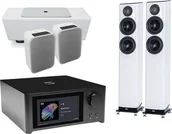 Kino domowe - NAD M10 V2 czarny + Vela FS407 biały + Pulse Flex 2i biały + Pulse Sub+ biały - miniaturka - grafika 1