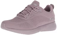 Trampki damskie - Skechers damskie buty sportowe Bobs Squad  Tough Talk-32504 - fioletowy - 39 eu - miniaturka - grafika 1