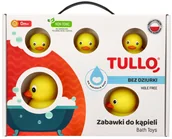 Zabawki sensoryczne - TULLO 518 Kaczuszki do kąpieli 5 szt. Bez dziurki Higieniczne - miniaturka - grafika 1