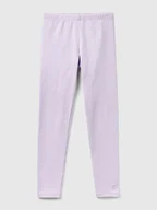 Legginsy - Benetton Legginsy w kolorze lawendowym - miniaturka - grafika 1