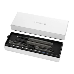 Pelikan Zestaw Jazz Noble Elegance Stone: pióro wieczne + pióro kulkowe - Pióra kulkowe - miniaturka - grafika 1