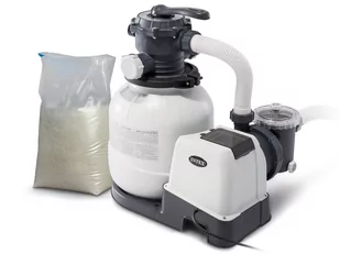 Pompa filtrująca piaskowa 7900 l/h + 25 kg piasku 26646 - Akcesoria do basenów - miniaturka - grafika 1