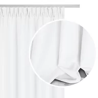 Zasłony - Zasłona gotowa na taśmie Viva 140x250 (biała) - miniaturka - grafika 1