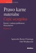 Prawo - Prawo karne materialne. Część szczególna. Kazusy i zadania problemowe. Orzecznictwo - Kania-Chramęga Agnieszka, Włodkowski Olaf - książka - miniaturka - grafika 1