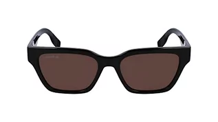 Okulary przeciwsłoneczne - Lacoste Damskie okulary przeciwsłoneczne L6002S, czarne, jeden rozmiar, Czarny, Rozmiar uniwersalny - grafika 1