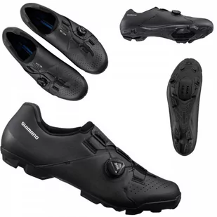 Shimano, Buty sportowe, SHIMANO MTB XC3 SH, XC300 czarne, rozmiar 42 - Buty rowerowe - miniaturka - grafika 1