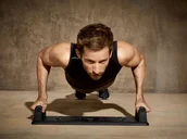 Pozostały sprzęt i akcesoria do ćwiczeń - CRIVIT CRIVIT Deska do pompek z ochroną nadgarstków 4055334586009 - miniaturka - grafika 1