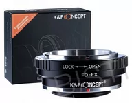 Paski, szelki, uprzęże foto - ADAPTER CANON FD na FX Fuji X-PRO1 Jakość K&F - miniaturka - grafika 1