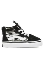 Buty dla dziewczynek - Vans Tenisówki Td Sk8-Hi Zip VN0A4BV1Y301 Czarny - miniaturka - grafika 1