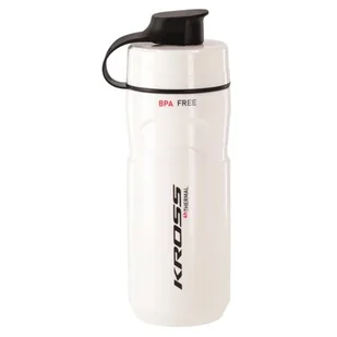 Bidon KROSS Esker Thermal 650ml Biały - Shakery i bidony sportowe - miniaturka - grafika 1