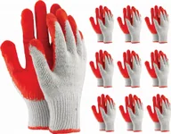 Rękawice robocze - Reis Rękawice robocze / Czerwone / Rozmiar: 9 - L / OX-UNIWAMP_C - 10 Par - miniaturka - grafika 1