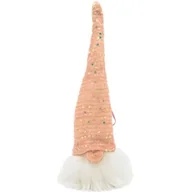 Ozdoby bożonarodzeniowe - Mikołaj CHRISTMAS DECORATION LED 25 cm Różowy - miniaturka - grafika 1