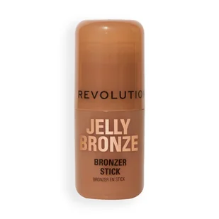 Makeup Revolution Jelly Bronze Żelowy Bronzer w Sztyfcie Light Sunkissed - Bronzery i konturowanie twarzy - miniaturka - grafika 1