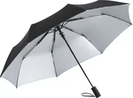 Parasole - Parasol FARE Doubleface czarno-srebrny z filtrem UV - miniaturka - grafika 1