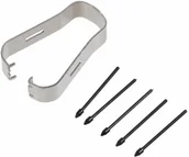 Części serwisowe do telefonów - 5 x KOŃCÓWKA WKŁAD DO RYSIKA SAMSUNG TAB S21 S22 S23 S24 Ultra CZARNY - miniaturka - grafika 1