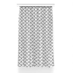 Zasłona z nadrukiem gotowa Marokański wzór 150x230, Fabricsy - Zasłony - miniaturka - grafika 1