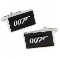 Spinki do mankietów i krawatów - Spinki do mankietów koszuli mankietu 007 bond - miniaturka - grafika 1
