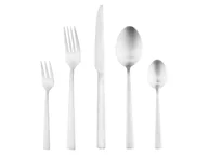 Zestawy sztućców - ERNESTO® Zestaw sztućców, 60 elementów, dla ok. 12 osób (Matowy) - miniaturka - grafika 1