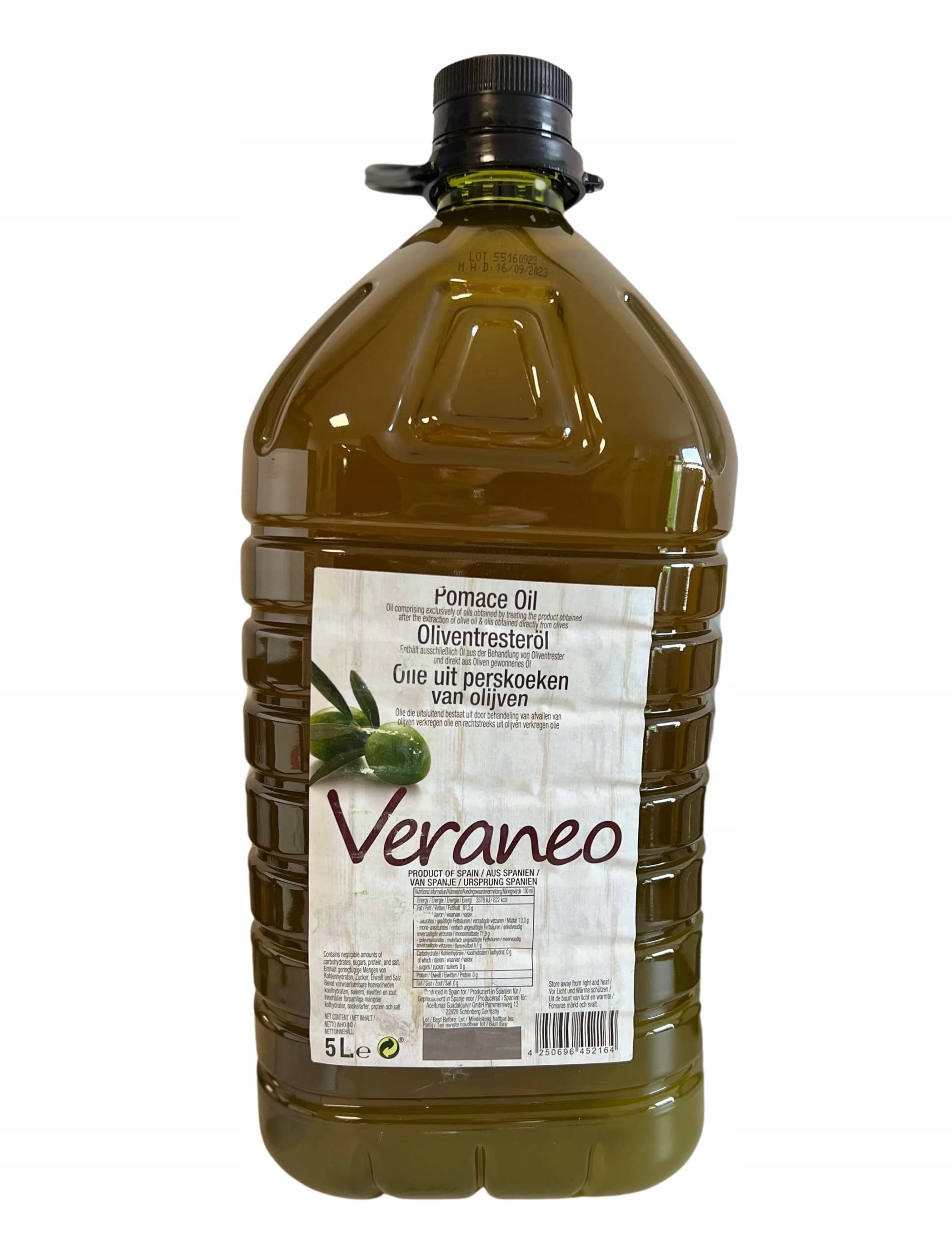 Oliwa z oliwek Pomace Veraneo 5L
