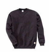Bluzy męskie - Bluza Carhartt Midweight Crewneck Black S - miniaturka - grafika 1