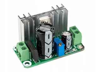 Moduł zasilacza regulowanego LM317T 1.2-37V +FILTR - Kolejki i akcesoria Moduł zasilacza regulowanego LM317T 1.2-37V +FILTR - Kolejki i akcesoria - miniaturka - grafika 1