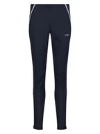 Spodnie sportowe damskie - CMP Spodnie polarowe w kolorze granatowym - miniaturka - grafika 1